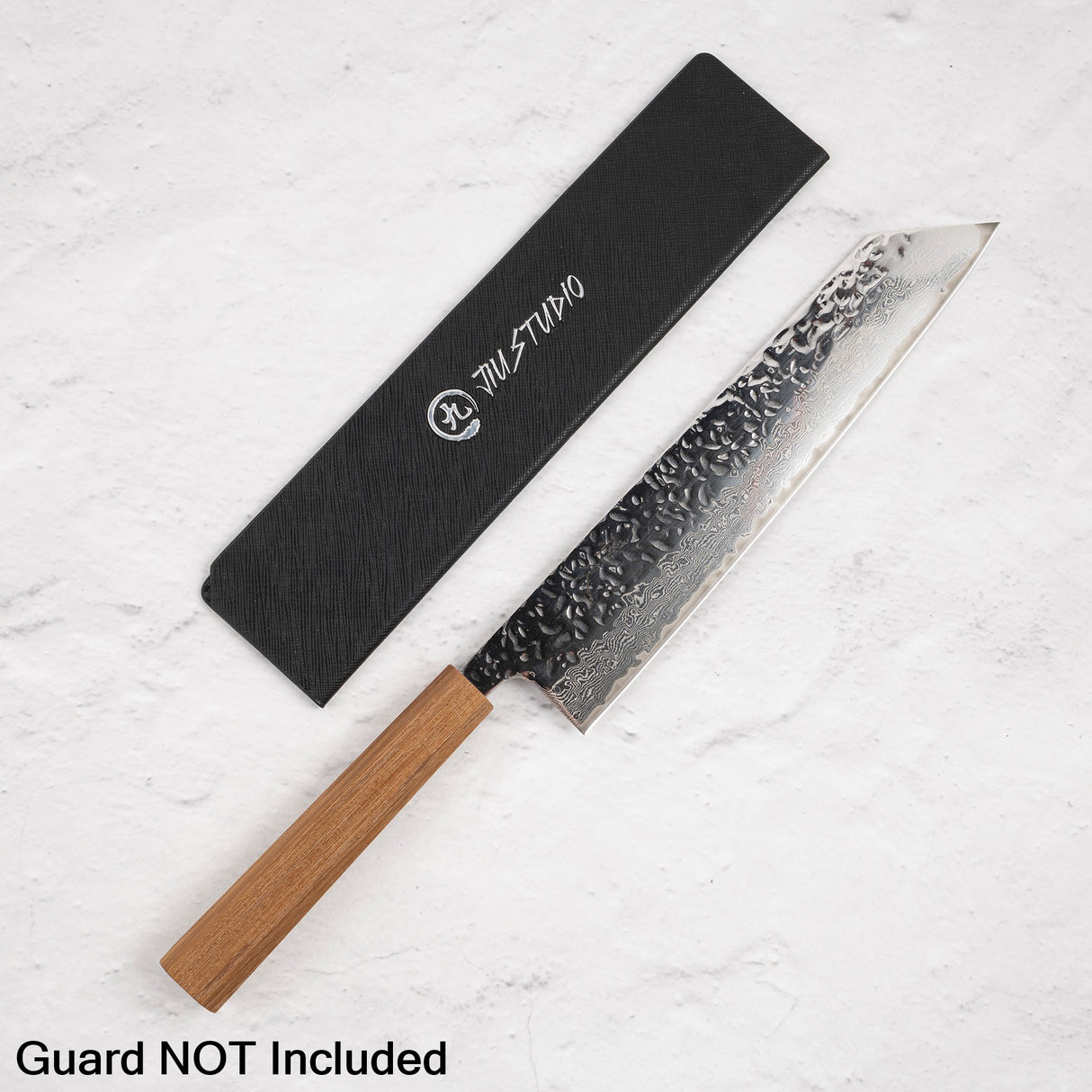 Tsunehisa AUS10 Tsuchime Damascus K-tip Gyuto (Kiritsuke) 240 毫米