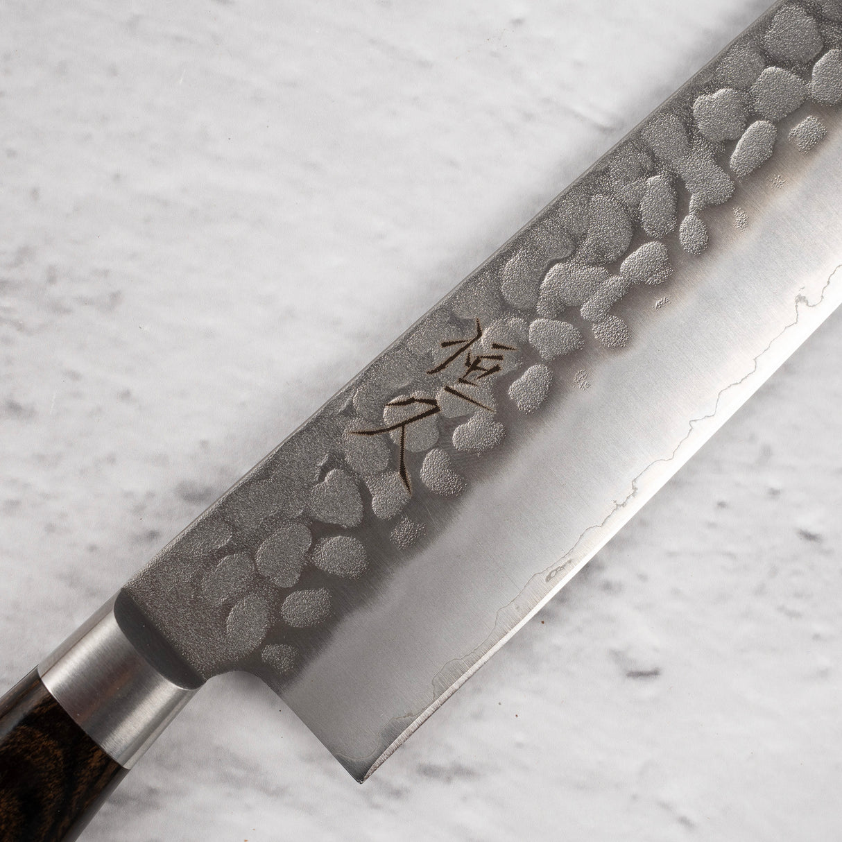 Tsunehisa AUS8 Tsuchime Sujihiki 240毫米棕色西式手柄