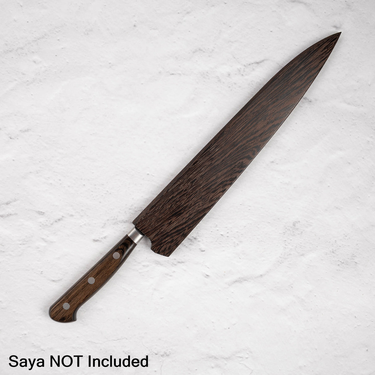 Tsunehisa AUS8 Tsuchime Sujihiki 240毫米棕色西式手柄