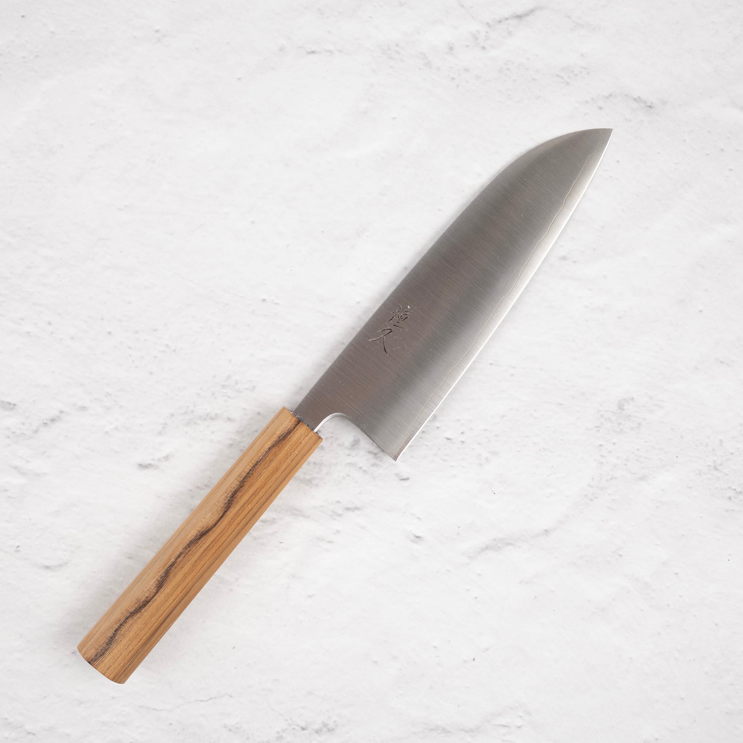 Tsunehisa Ginsan Migaki Santoku 165mm