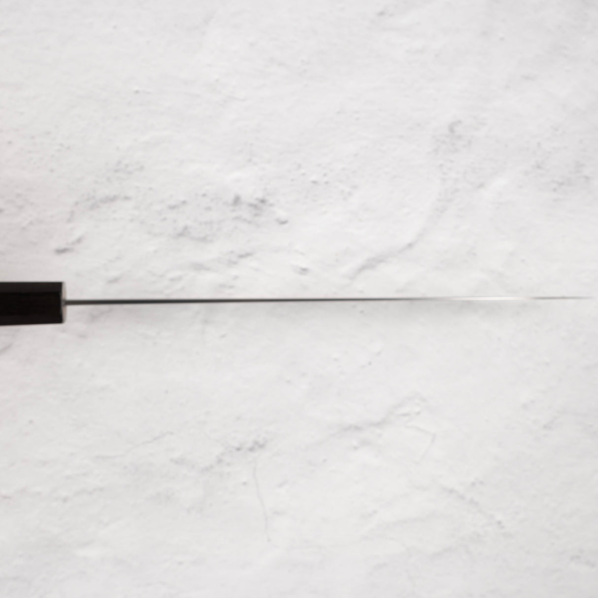 Tsunehisa White 1 不銹鋼包覆 Kasumi Gyuto 240 毫米黑檀木手柄