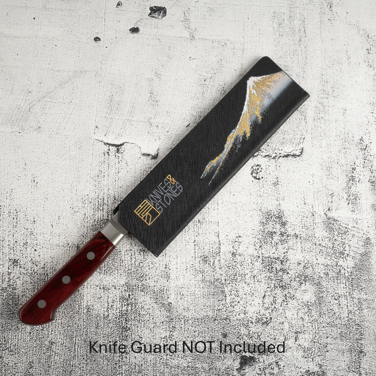 Tsunehisa AUS8 槌目 180 mm 牛刀(西式手柄)