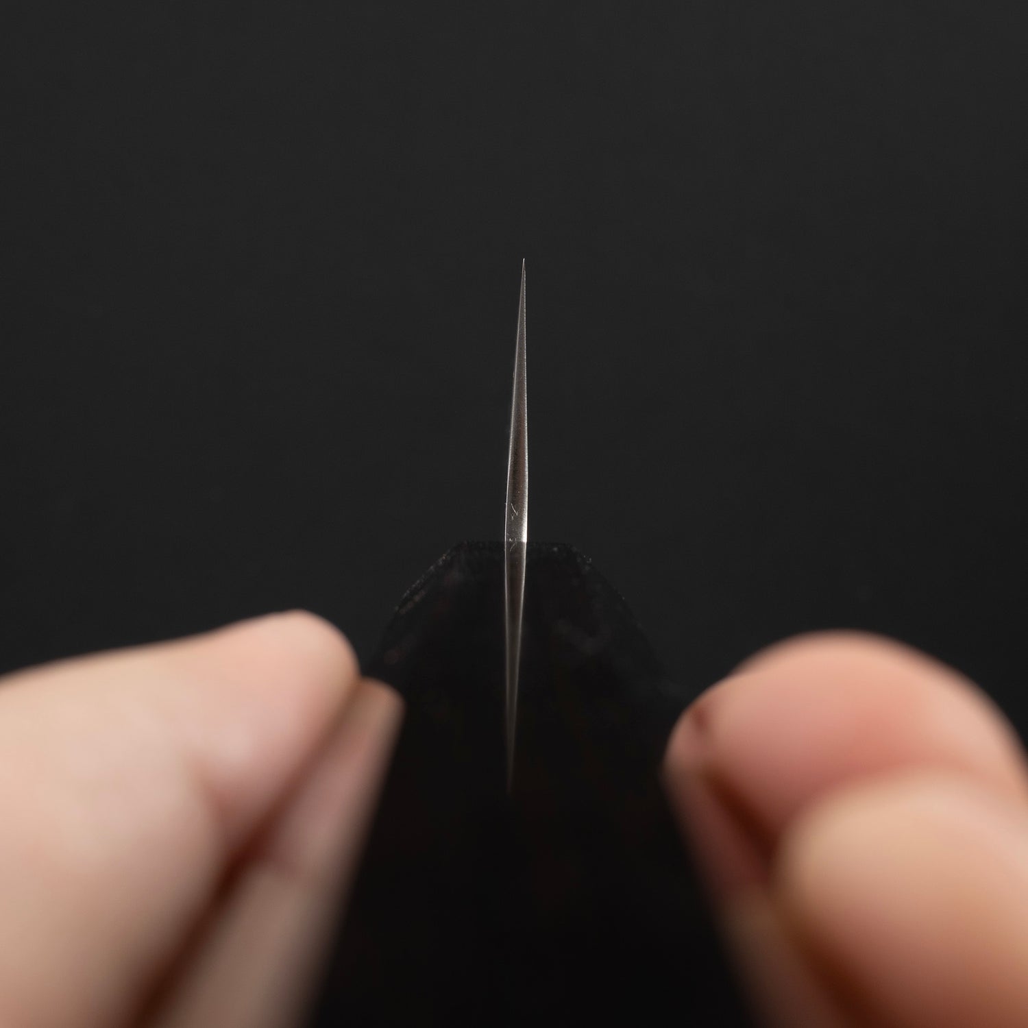 Tsunehisa Ginsan Nashiji Bunka 180mm Ebony Handle