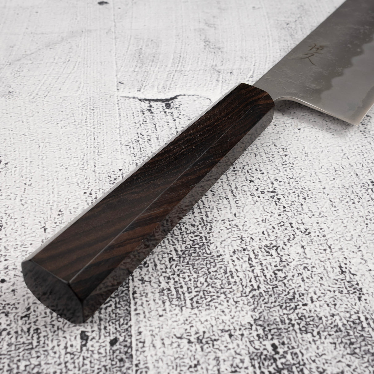 Tsunehisa Ginsan Nashiji Nakiri 165mm Ebony Handle