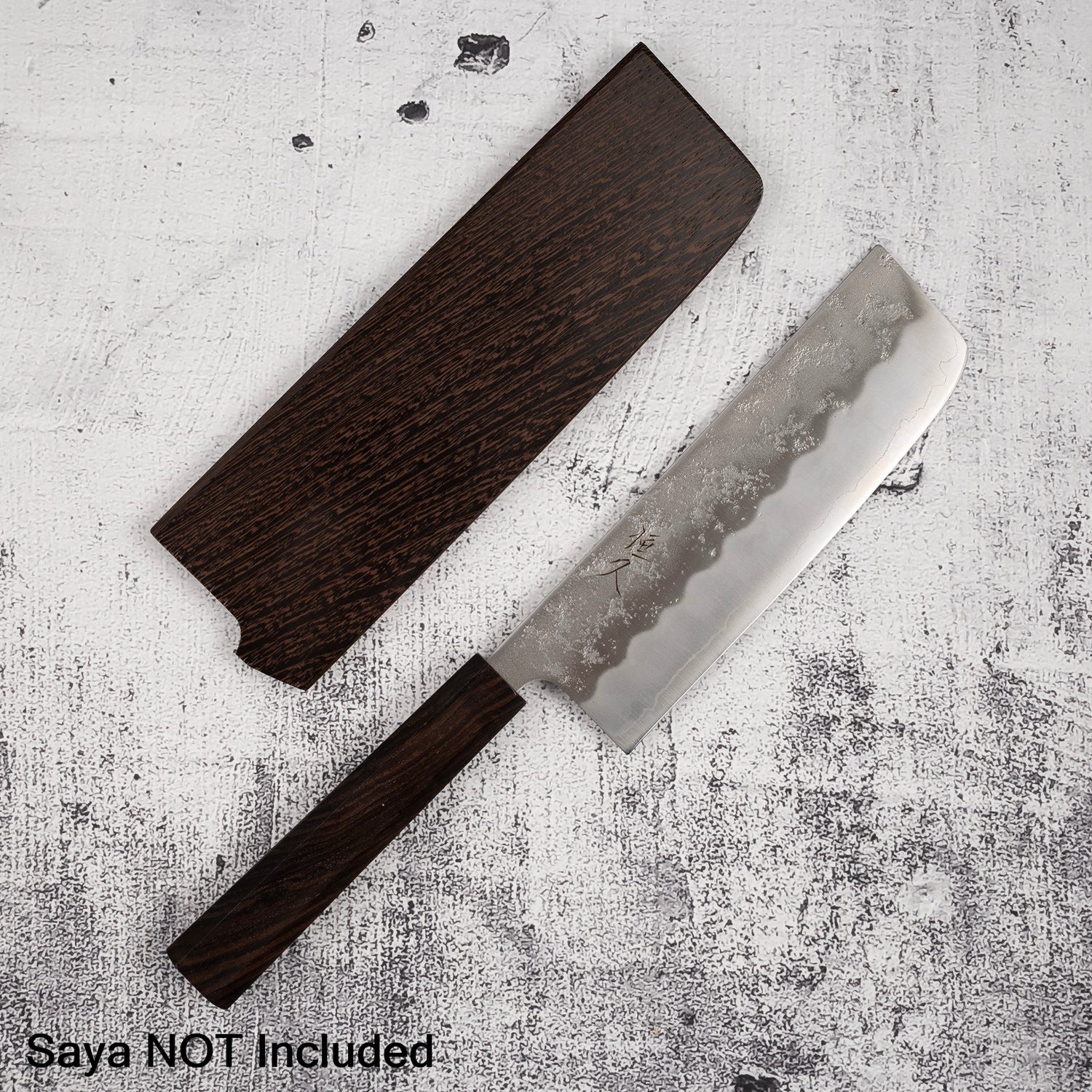 Tsunehisa Ginsan Nashiji Nakiri 165mm Ebony Handle