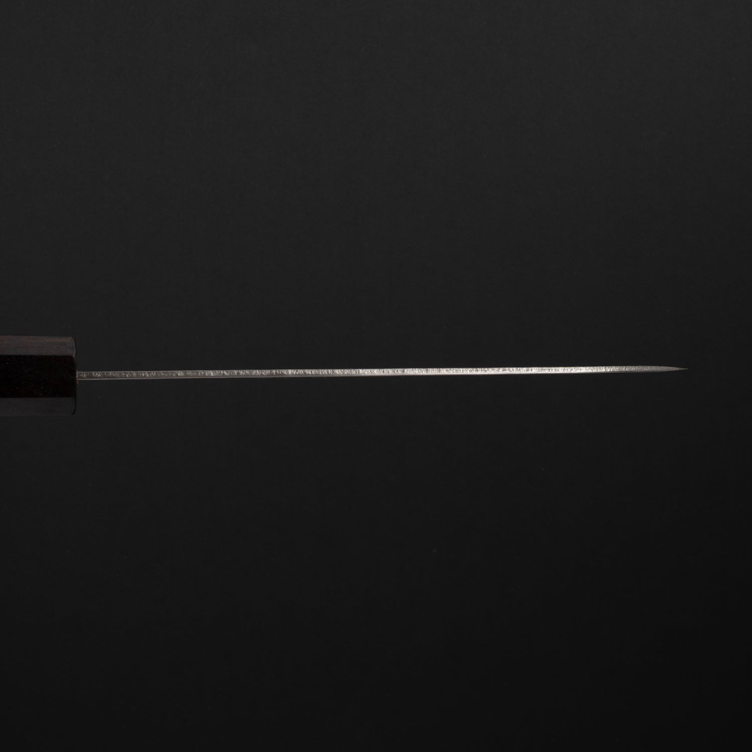 Tsunehisa Ginsan Nashiji Santoku 165mm Ebony Handle