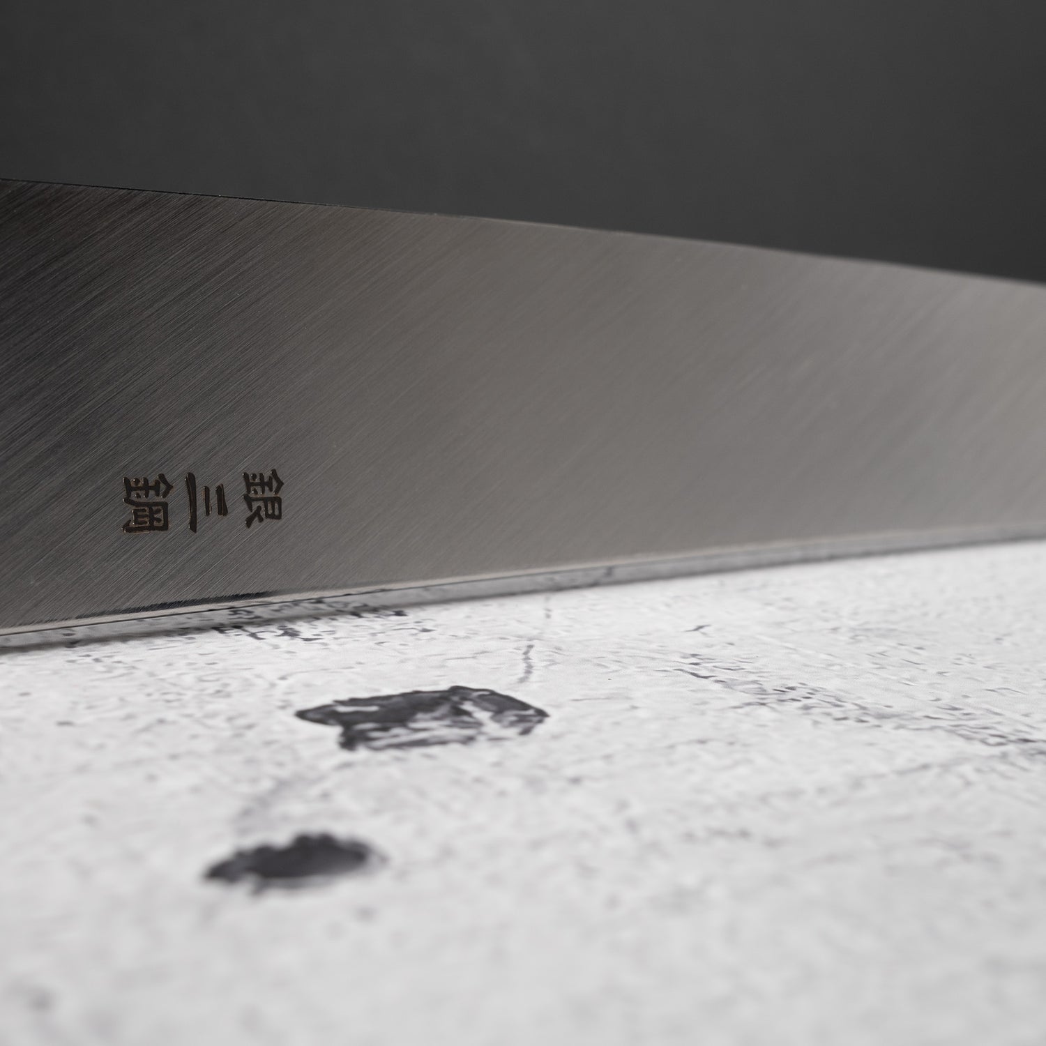 Yoshihiro Ginsan Double Fuller K-tip Yanagiba 270mm Amboyna