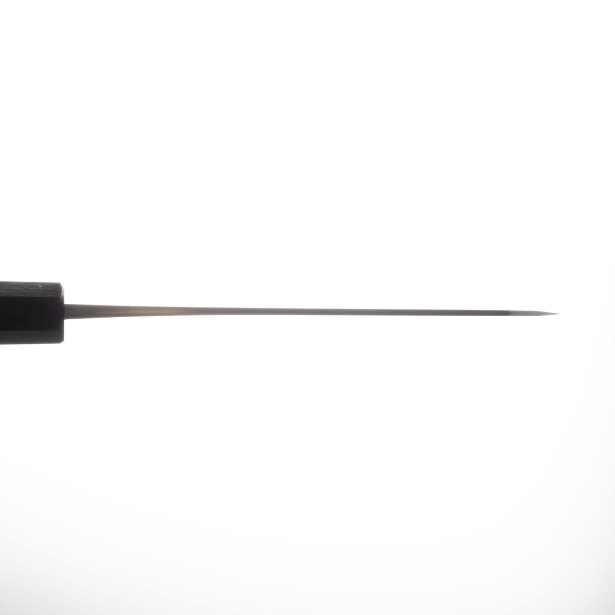 吉金 白二號 KU 梨地不鏽鋼夾層文化刀 165mm 黑檀木柄 初心