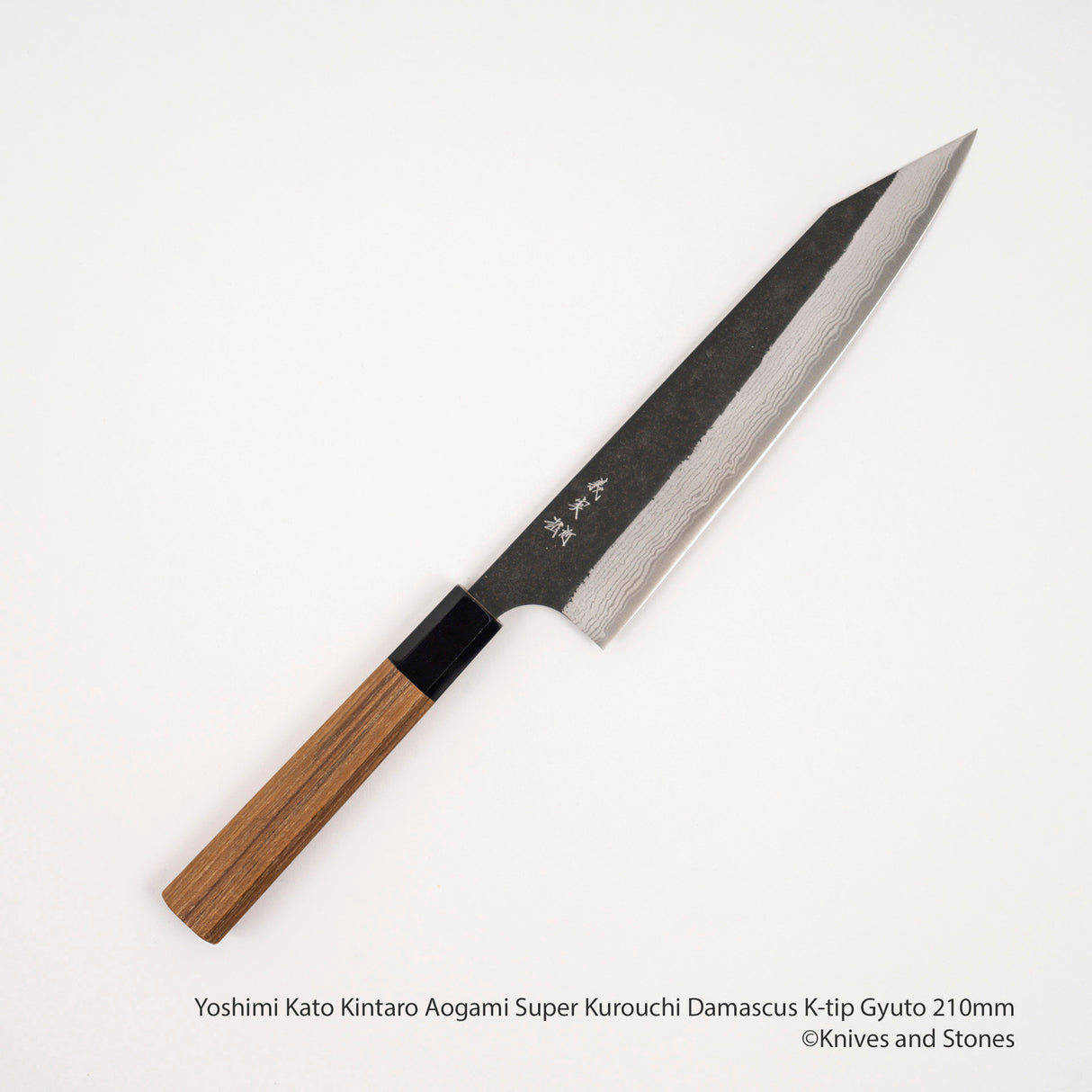 加藤芳美 青神 超級黑內大馬士革 K-tip Gyuto 210mm