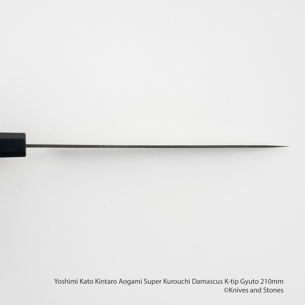 加藤芳美 青神 超級黑內大馬士革 K-tip Gyuto 210mm