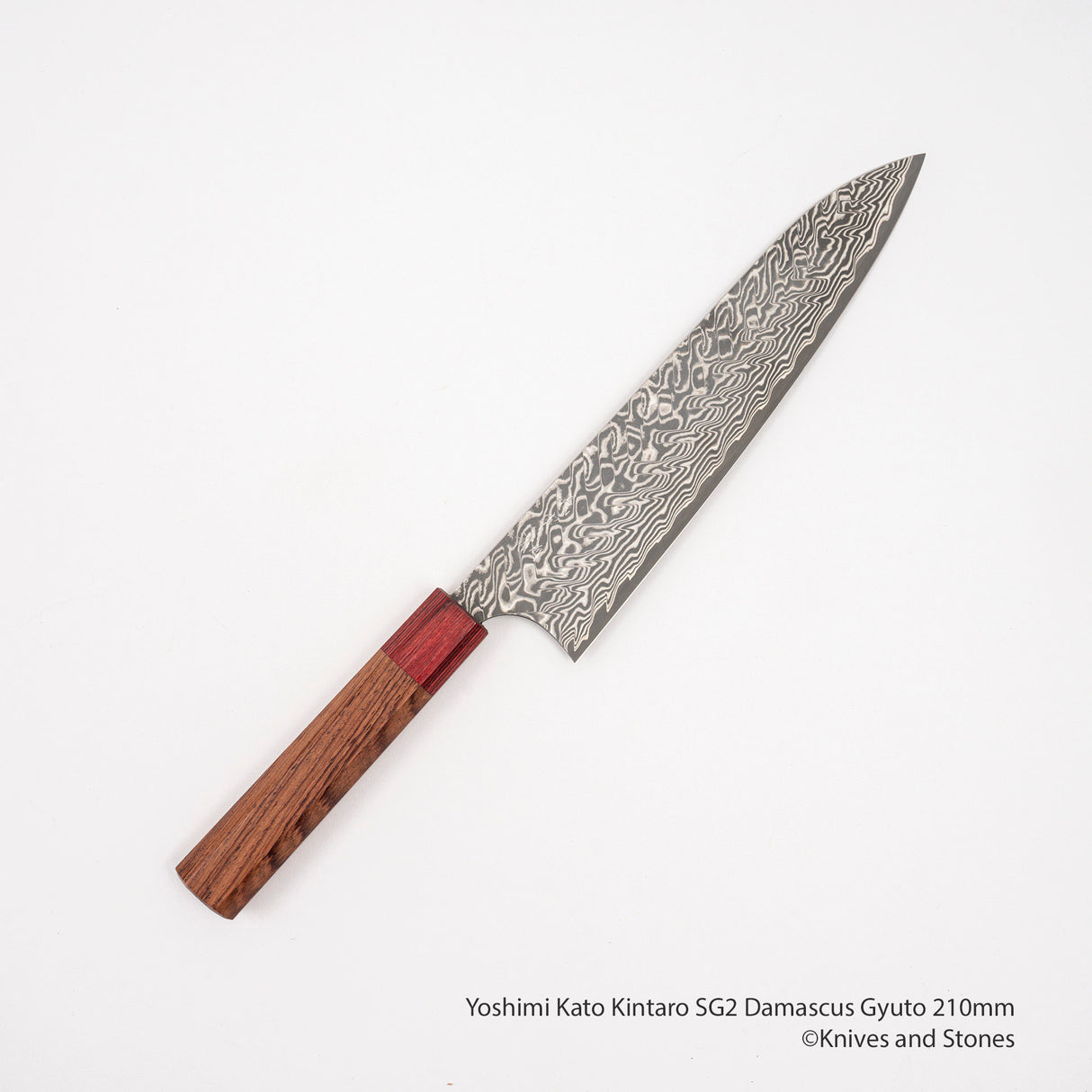 加藤吉美 金太郎 SG2 大馬士革牛刀 210mm