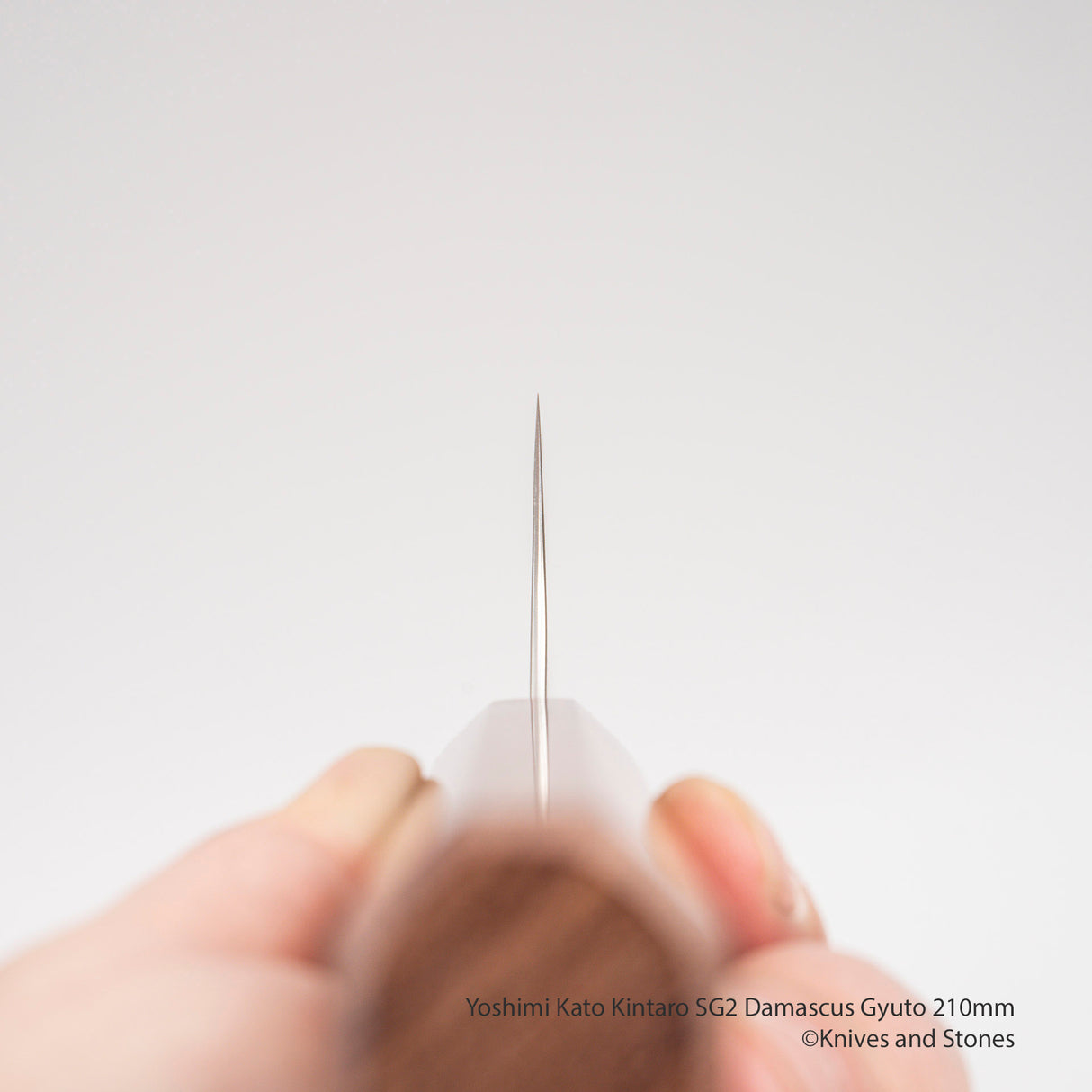 加藤吉美 金太郎 SG2 大馬士革牛刀 210mm