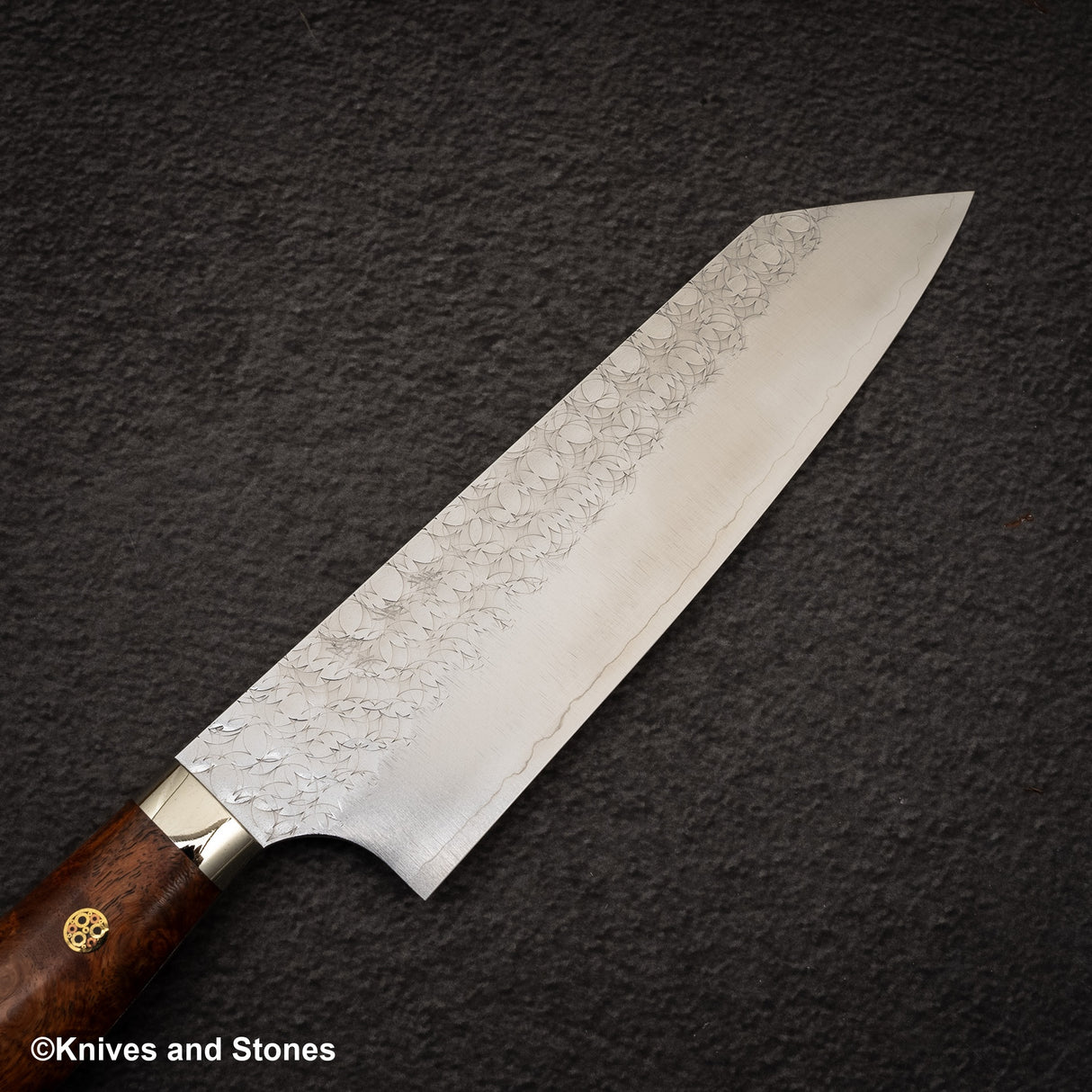 加藤佳美 SG2 Minamo Bunka 180mm Amboyna Burl Western