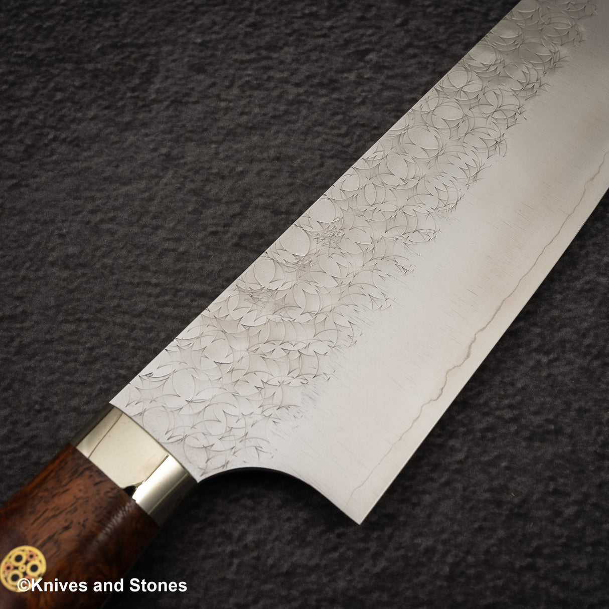 加藤佳美 SG2 Minamo Bunka 180mm Amboyna Burl Western