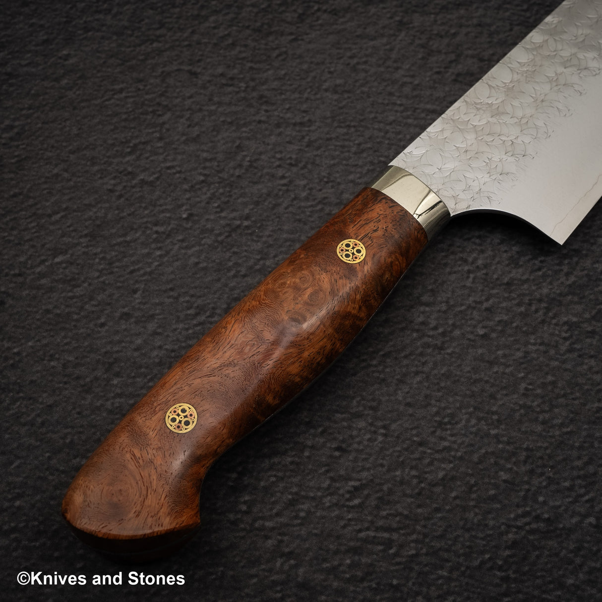 加藤佳美 SG2 Minamo Bunka 180mm Amboyna Burl Western