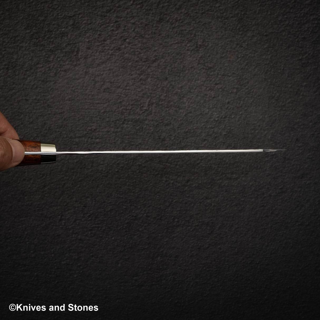 加藤佳美 SG2 Minamo Bunka 180mm Amboyna Burl Western