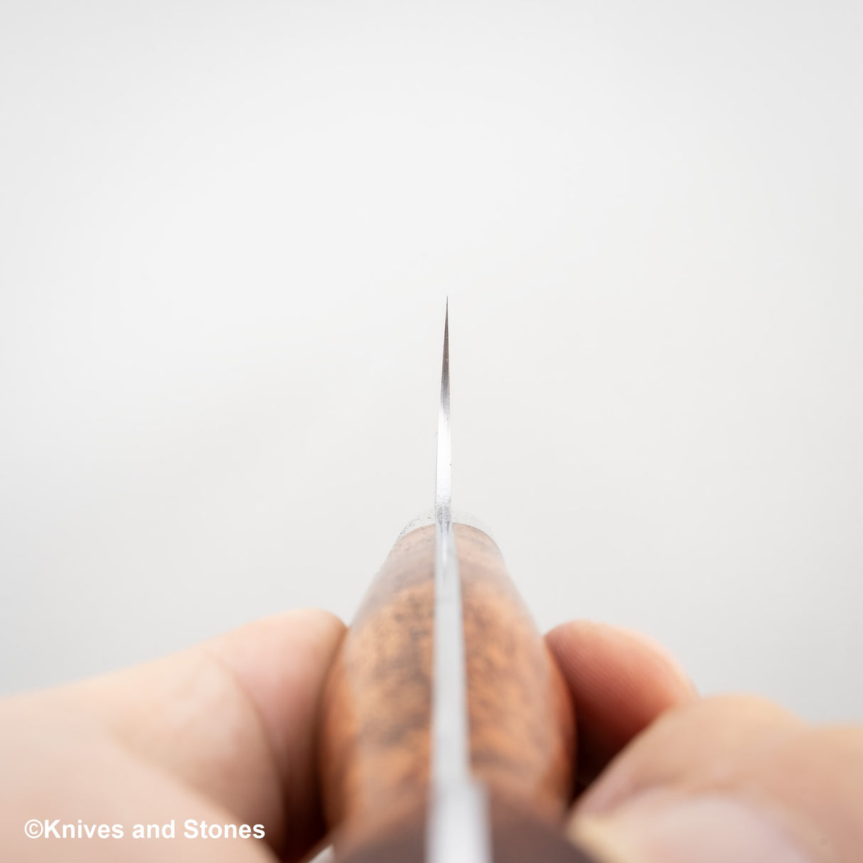 加藤佳美 SG2 Minamo Bunka 180mm Amboyna Burl Western