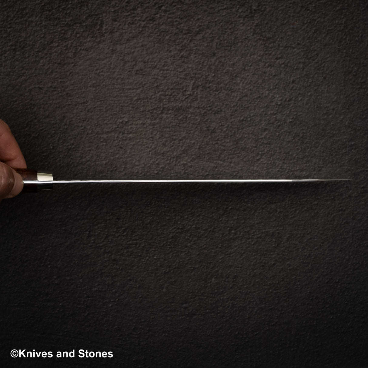 加藤 義實 SG2 Minamo K-tip 牛刀 210mm Amboyna Burl 西式手柄