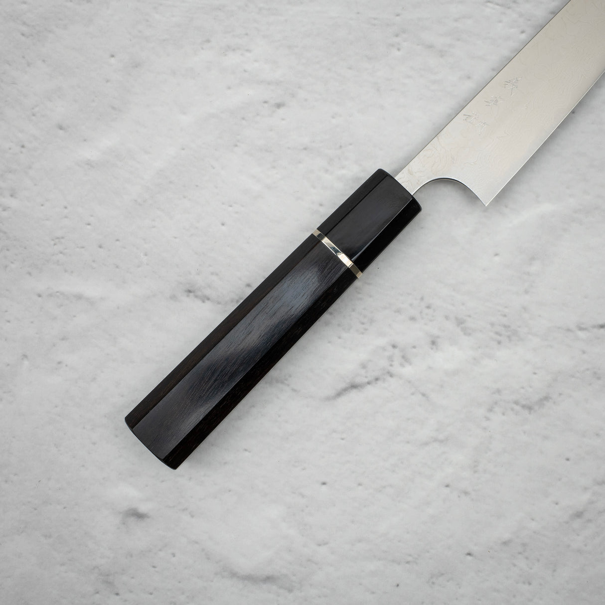 Yoshimi Kato SG2 鏡面大馬士革 Petty 150 毫米黑檀木手柄