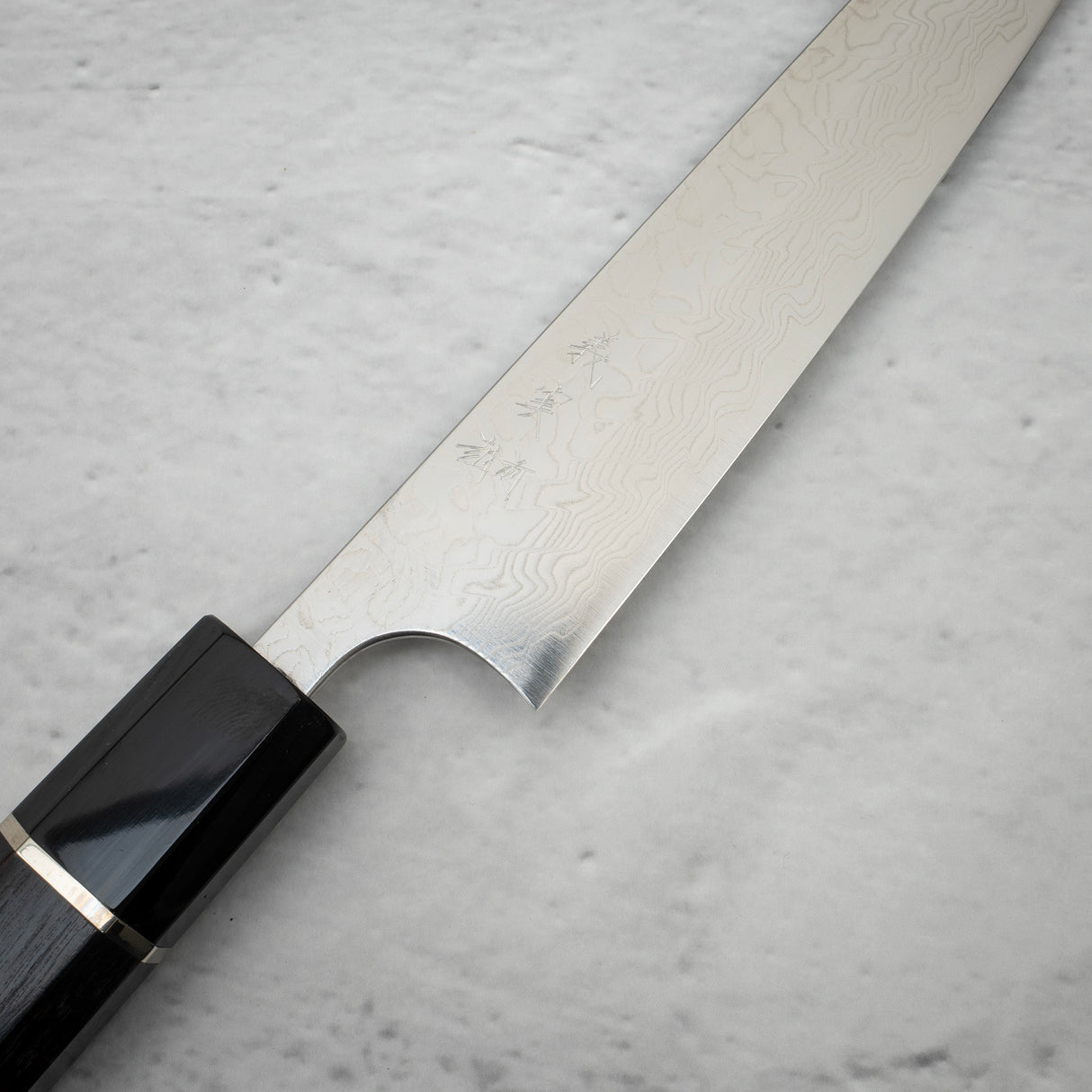 Yoshimi Kato SG2 鏡面大馬士革 Petty 150 毫米黑檀木手柄