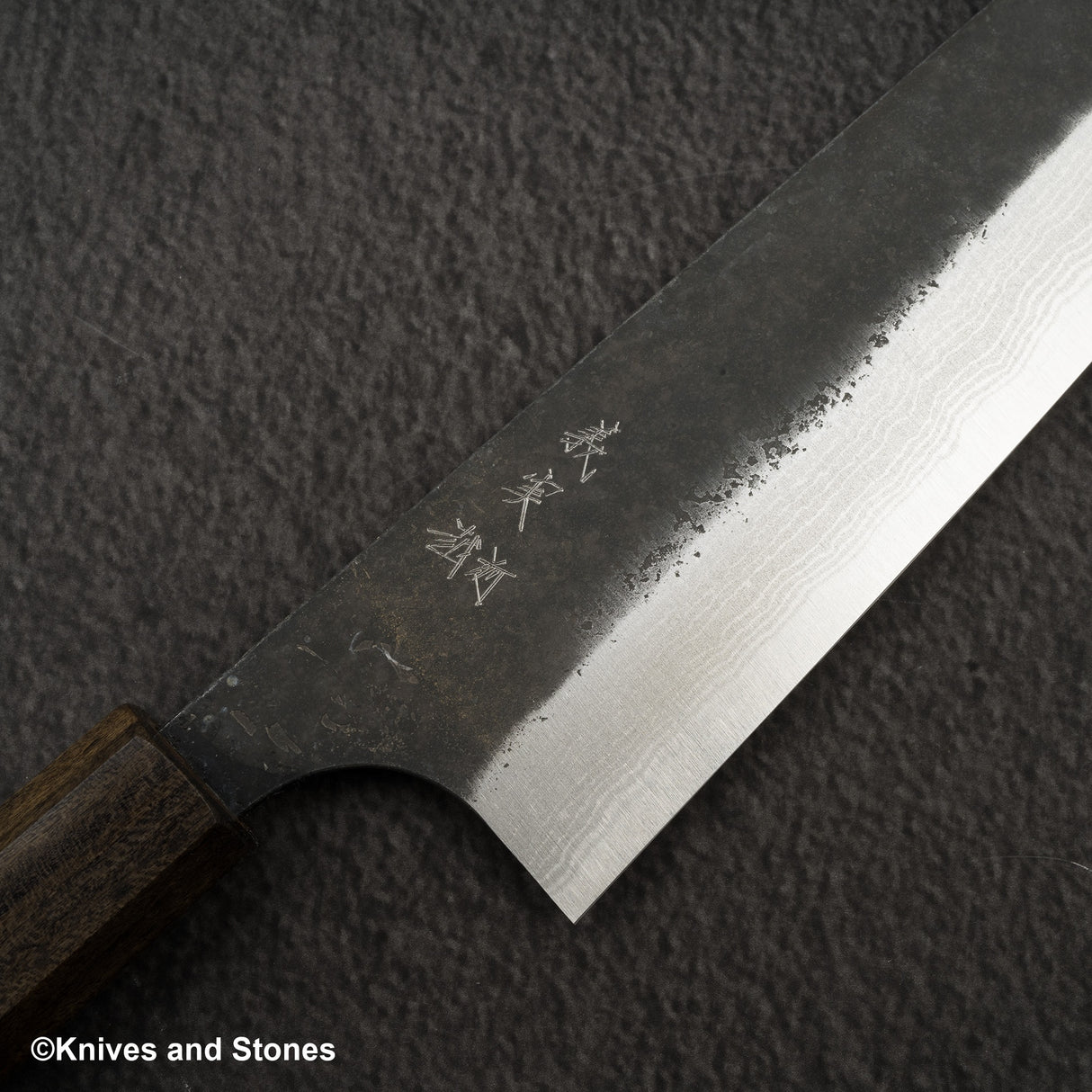 加藤吉美 青神金太郎 超級大馬士革 KU Nashiji K-tip Gyuto 210mm
