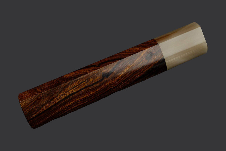 Heart-shaped Ironwood Handle with Blonde Ferrule handle