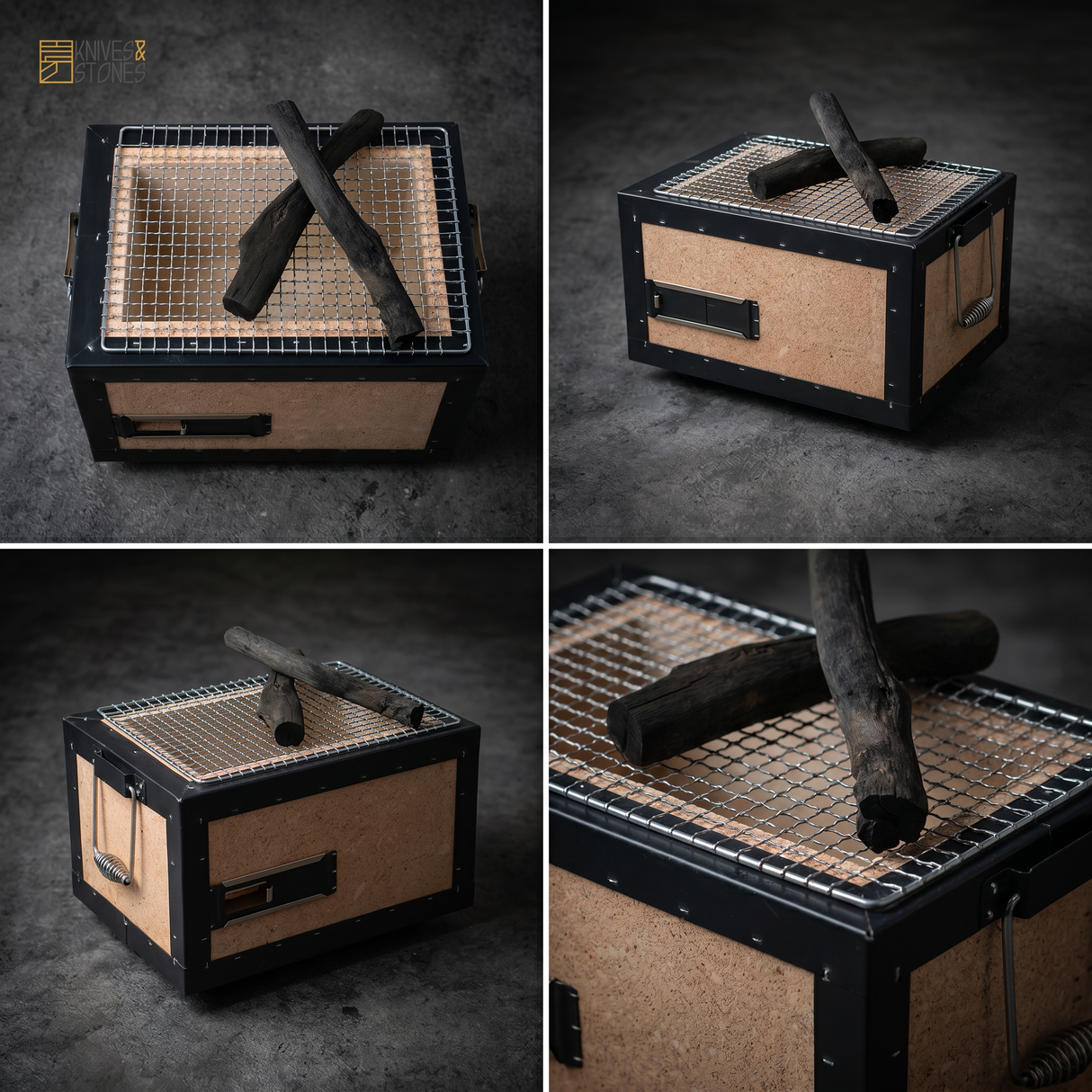 Okunoto Japanese Konro Hibachi Grill Small BBQ