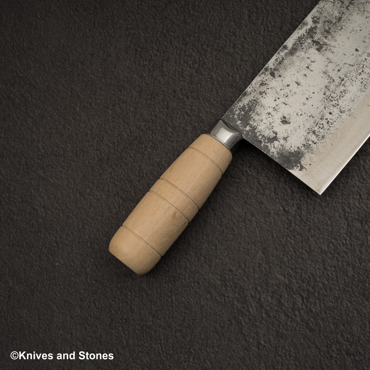 Hatsukokoro Sentan White 2 不鏽鋼包覆中國菜刀 175mm