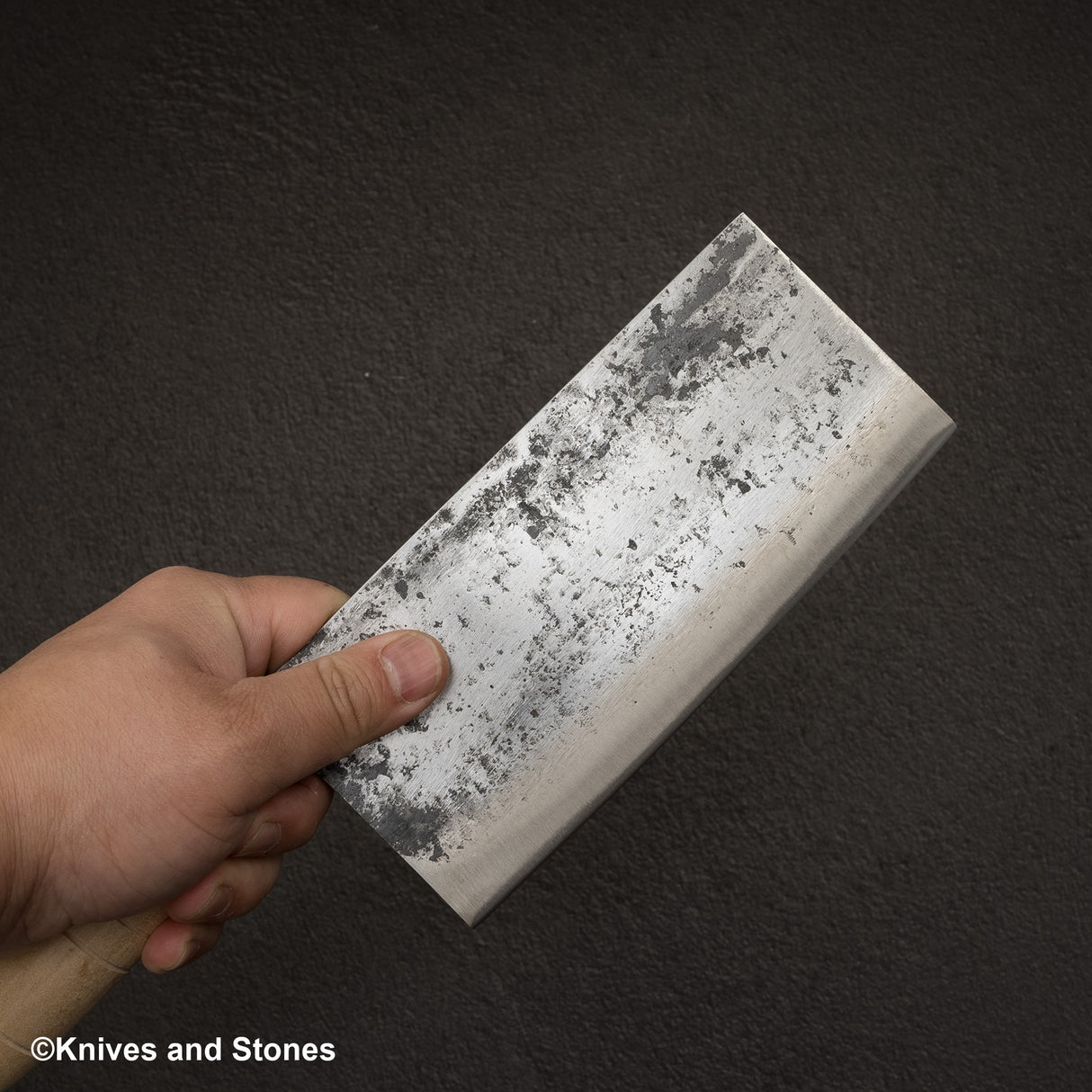 Hatsukokoro Sentan White 2 不鏽鋼包覆中國菜刀 175mm