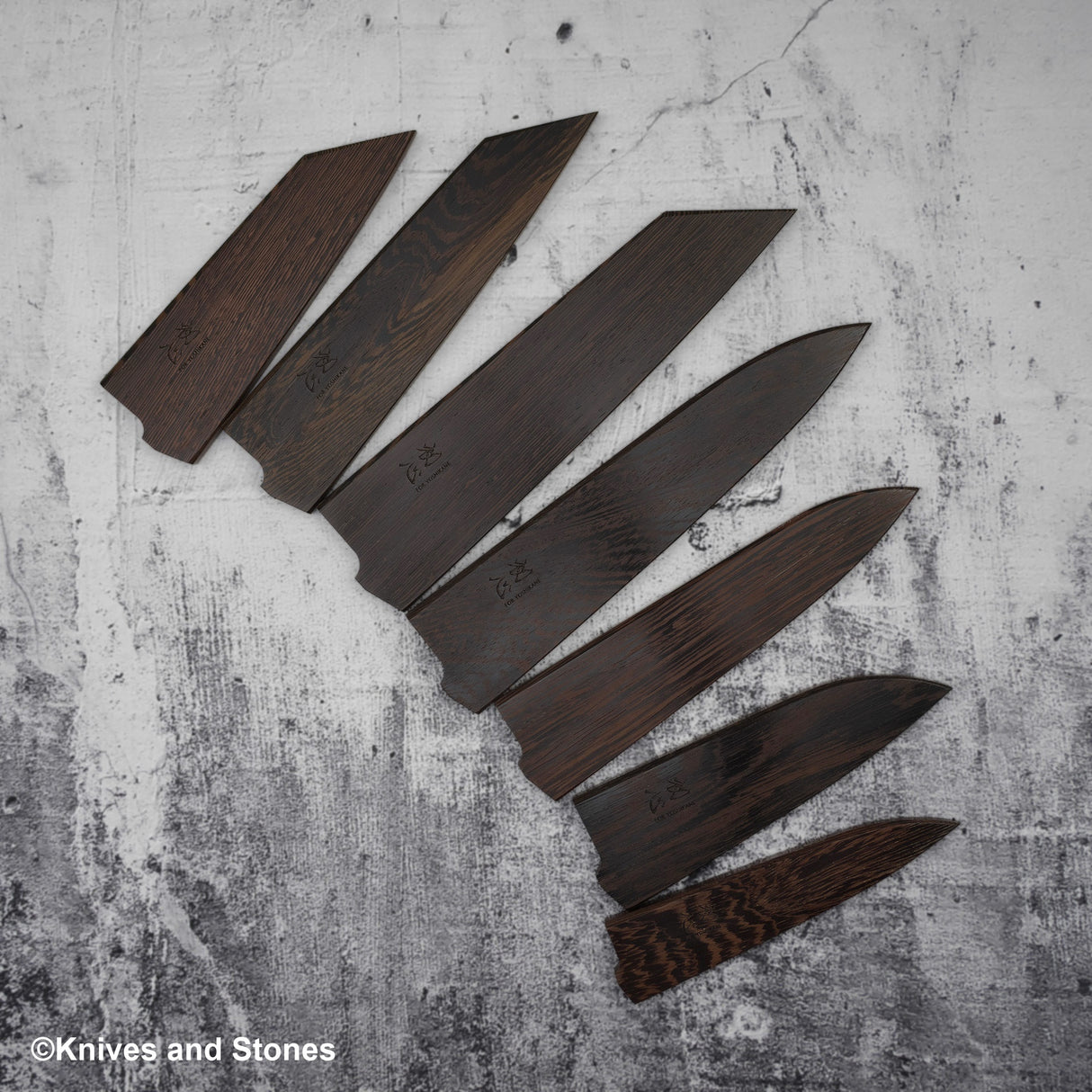 Knives and Stones 為 Hatsukokoro x Yoshikane 量身訂製的 Wenge Saya