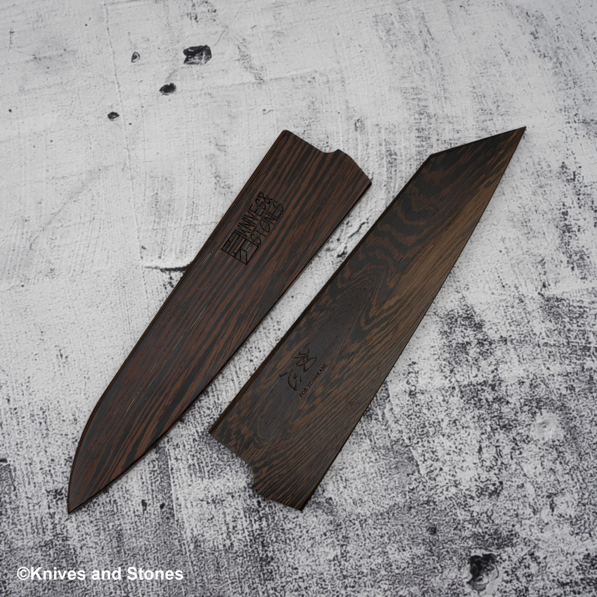 Knives and Stones 為 Hatsukokoro x Yoshikane 量身訂製的 Wenge Saya