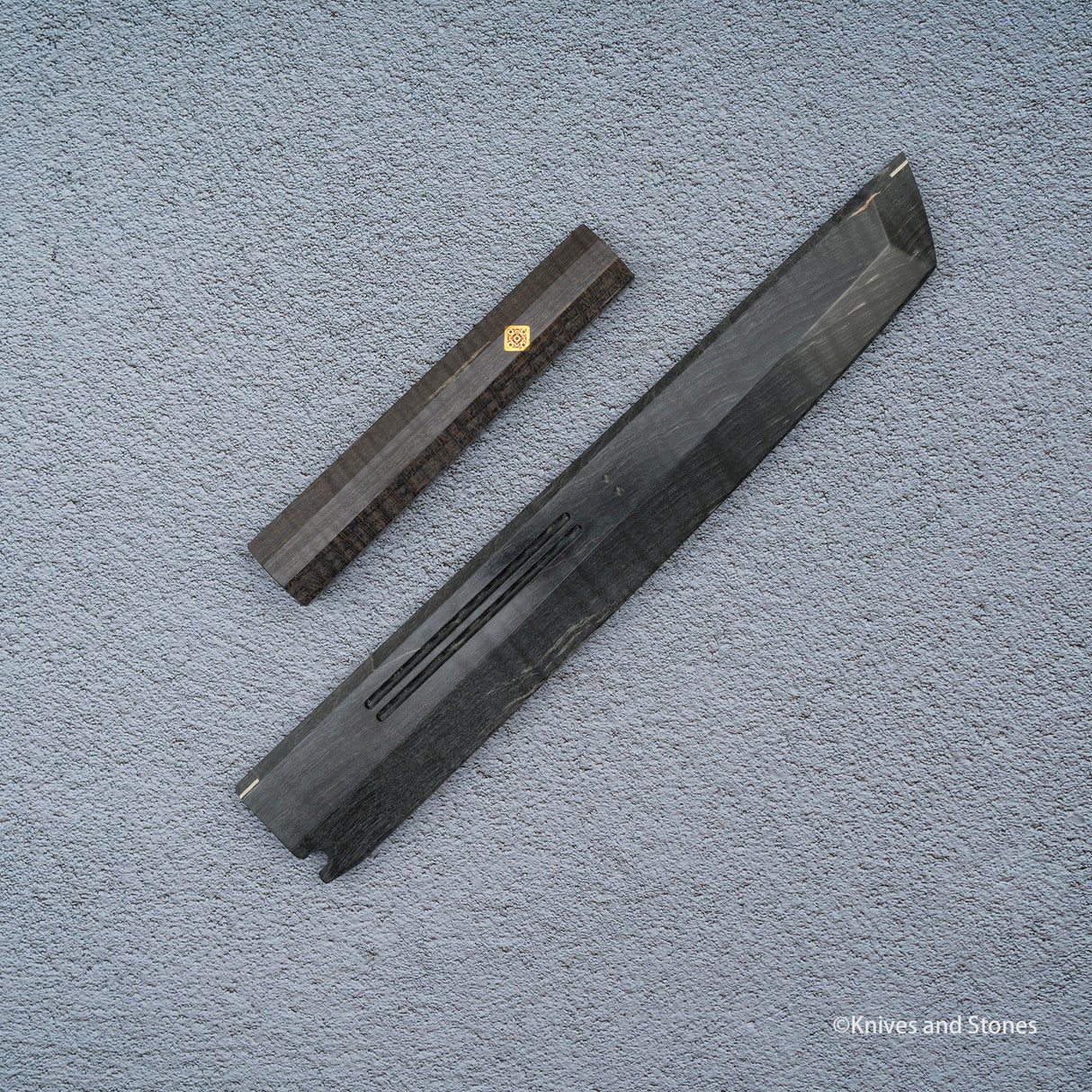 K&S 磁性 Sakimaru Saya 和手柄套裝 穩定捲曲楓木 / 烏木 / 玫瑰木