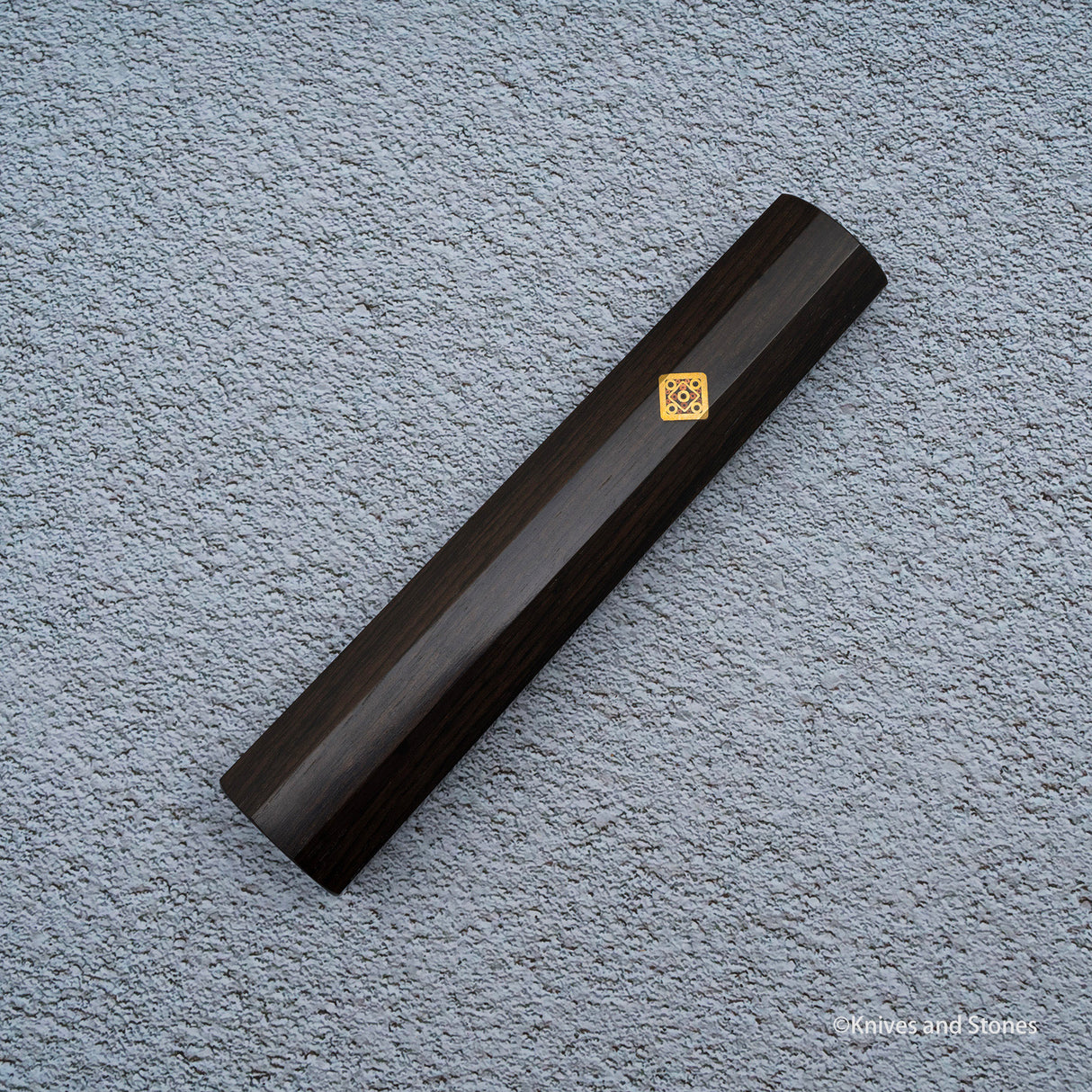 K&S 磁性 240 毫米牛刀刀鞘及刀柄套裝 穩定捲曲楓木/烏木