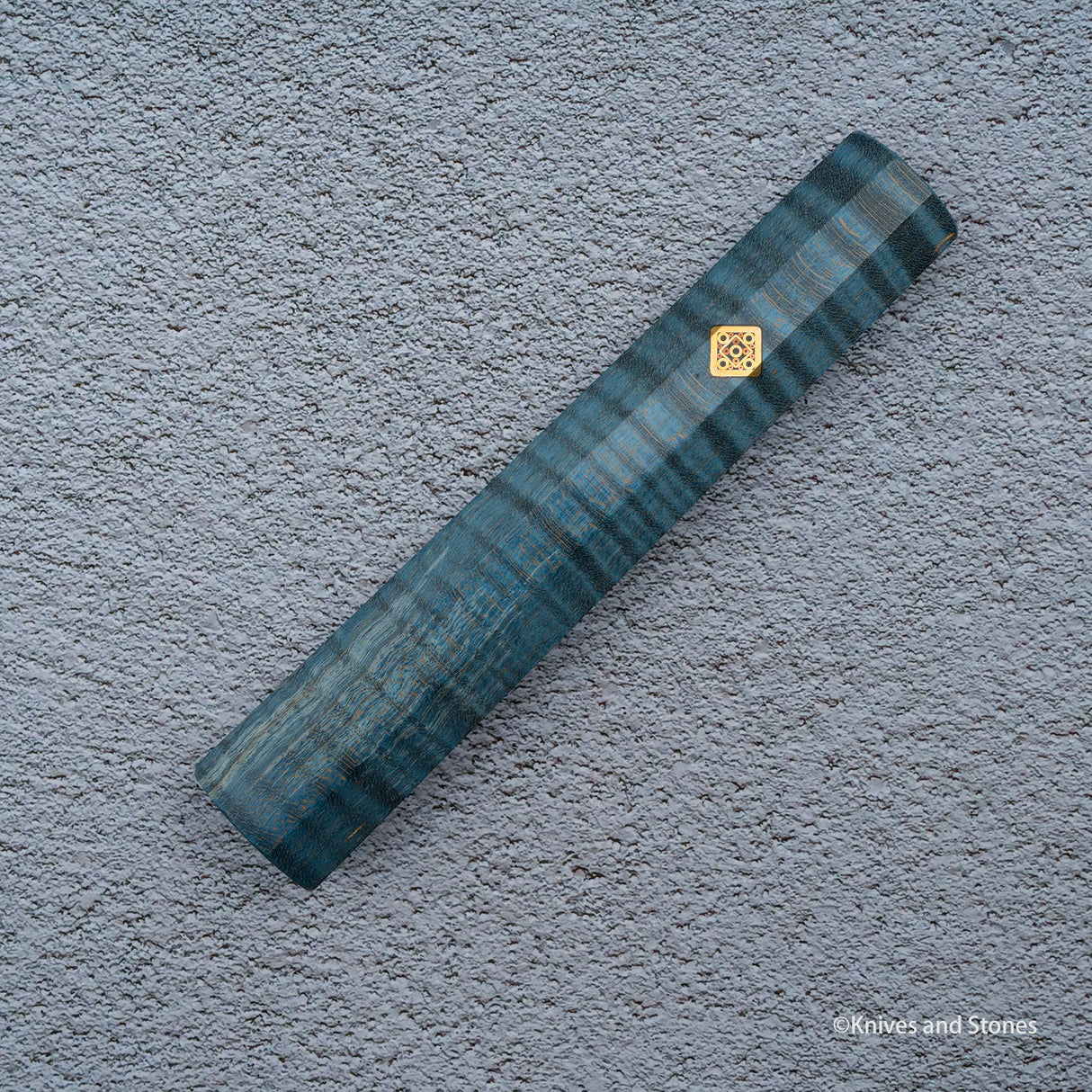 K&S 磁性 240 毫米牛刀刀鞘及刀柄套裝 穩定捲曲楓木/烏木