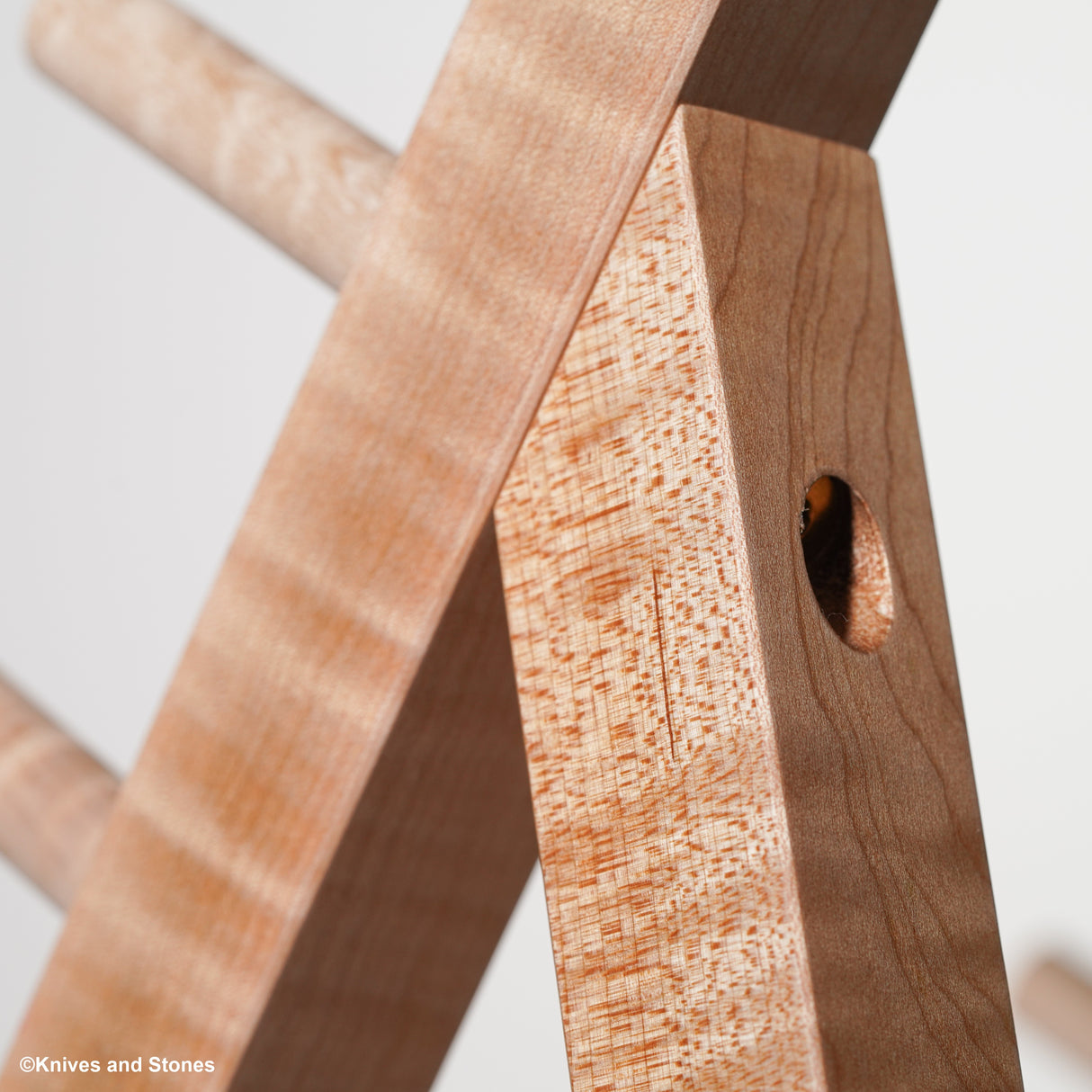 K&S 硬木刀架(刀架)6槽