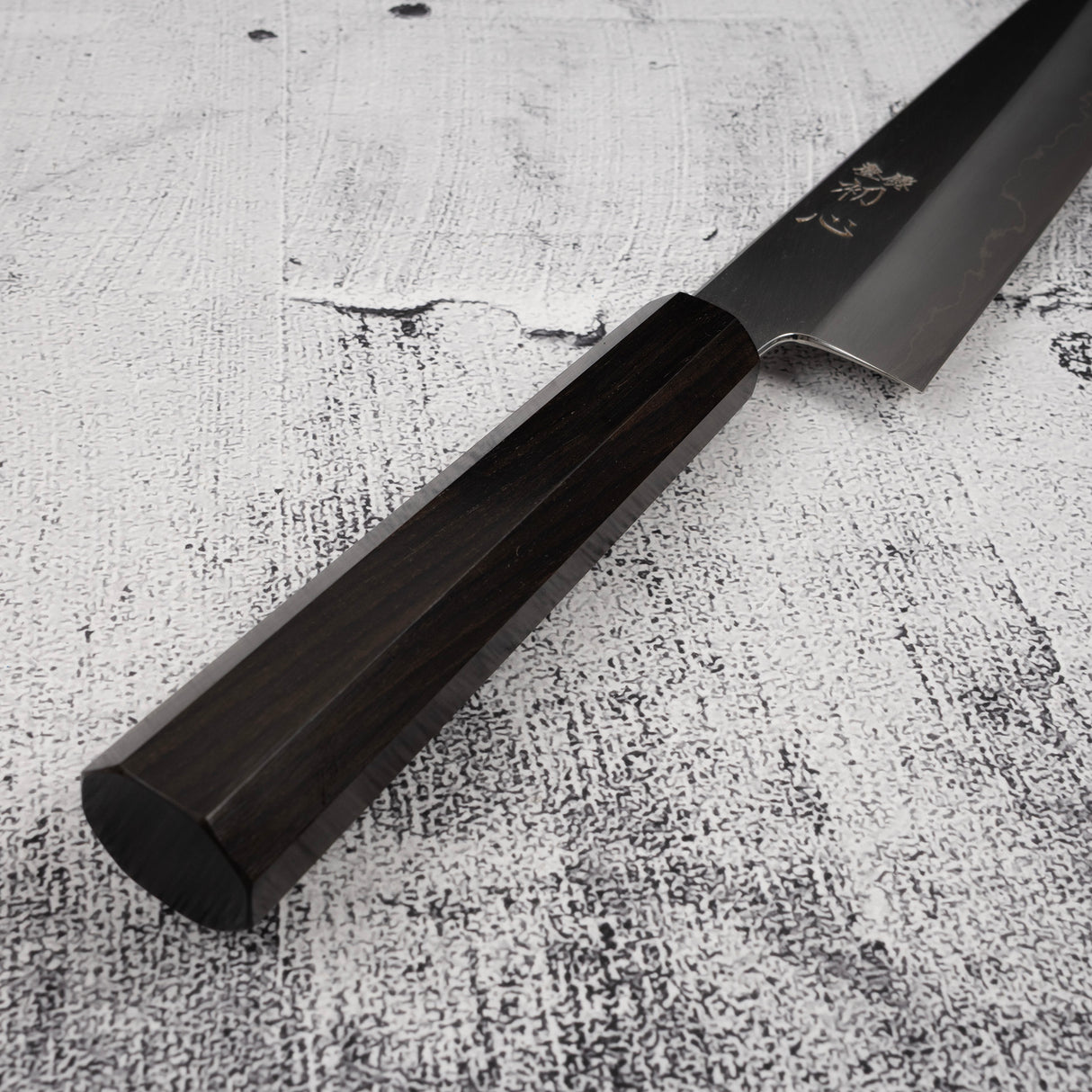 Hatsukokoro x Nakagawa Ginsan Wide-bevel K tip Gyuto 240mm