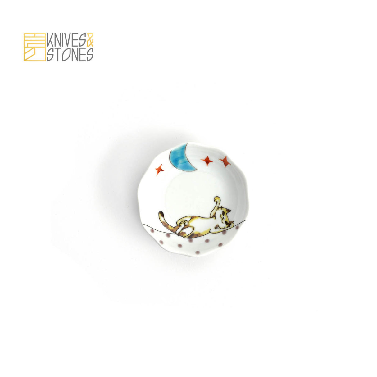 喵星人主題小吃盤 5 件組 九穀燒