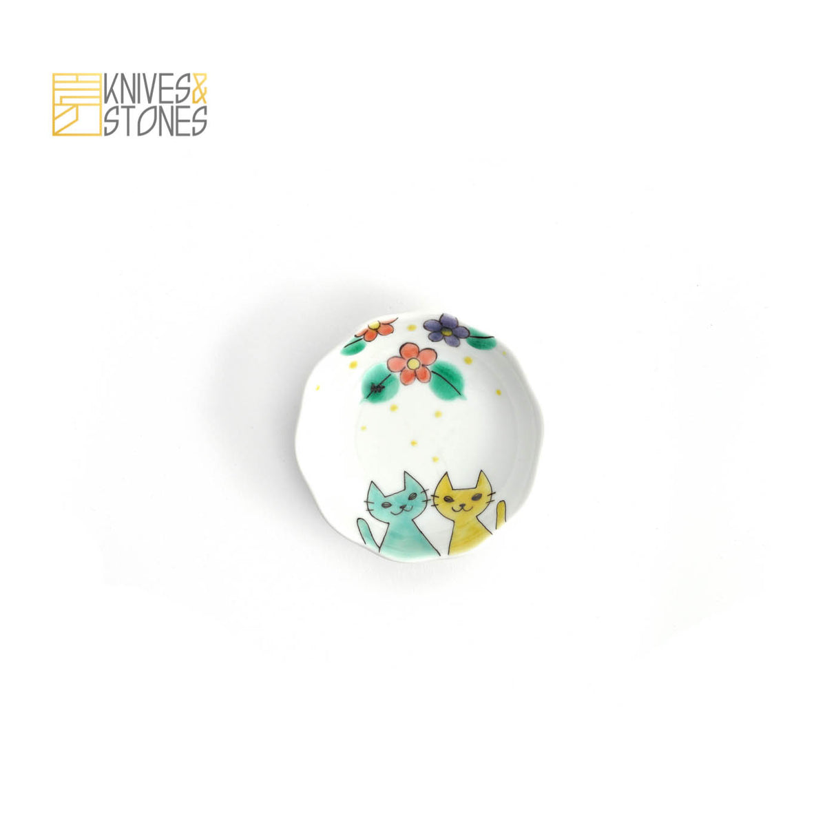 喵星人主題小吃盤 5 件組 九穀燒