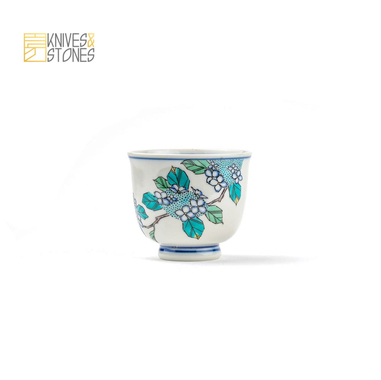 茶杯「五花」五件組 九穀燒