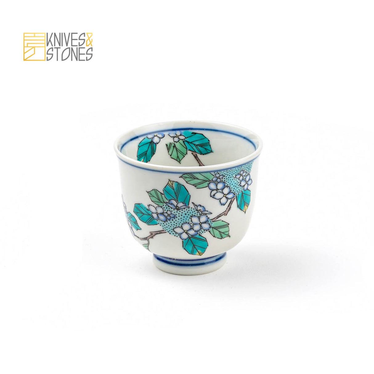 茶杯「五花」五件組 九穀燒