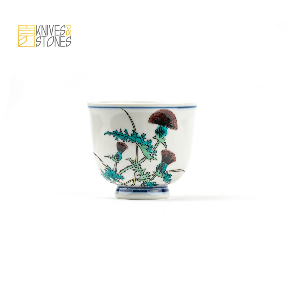 茶杯「五花」五件組 九穀燒