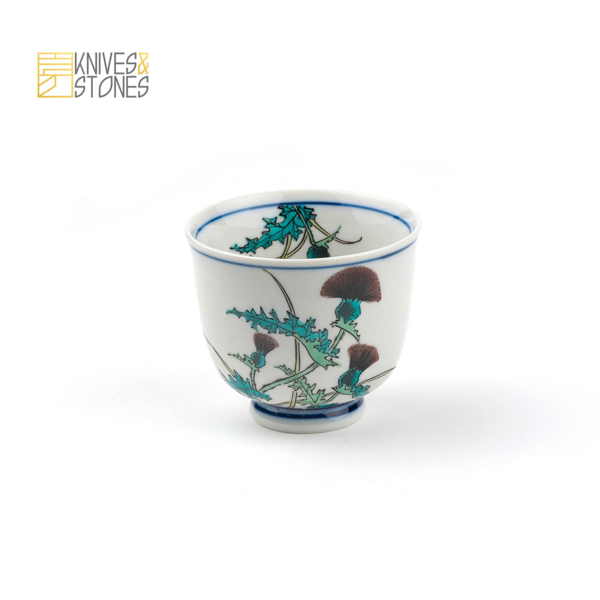 茶杯「五花」五件組 九穀燒