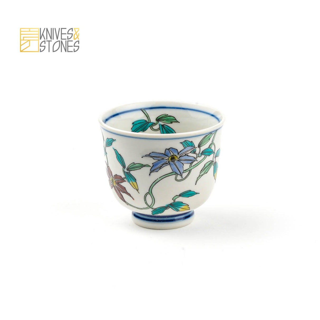 茶杯「五花」五件組 九穀燒