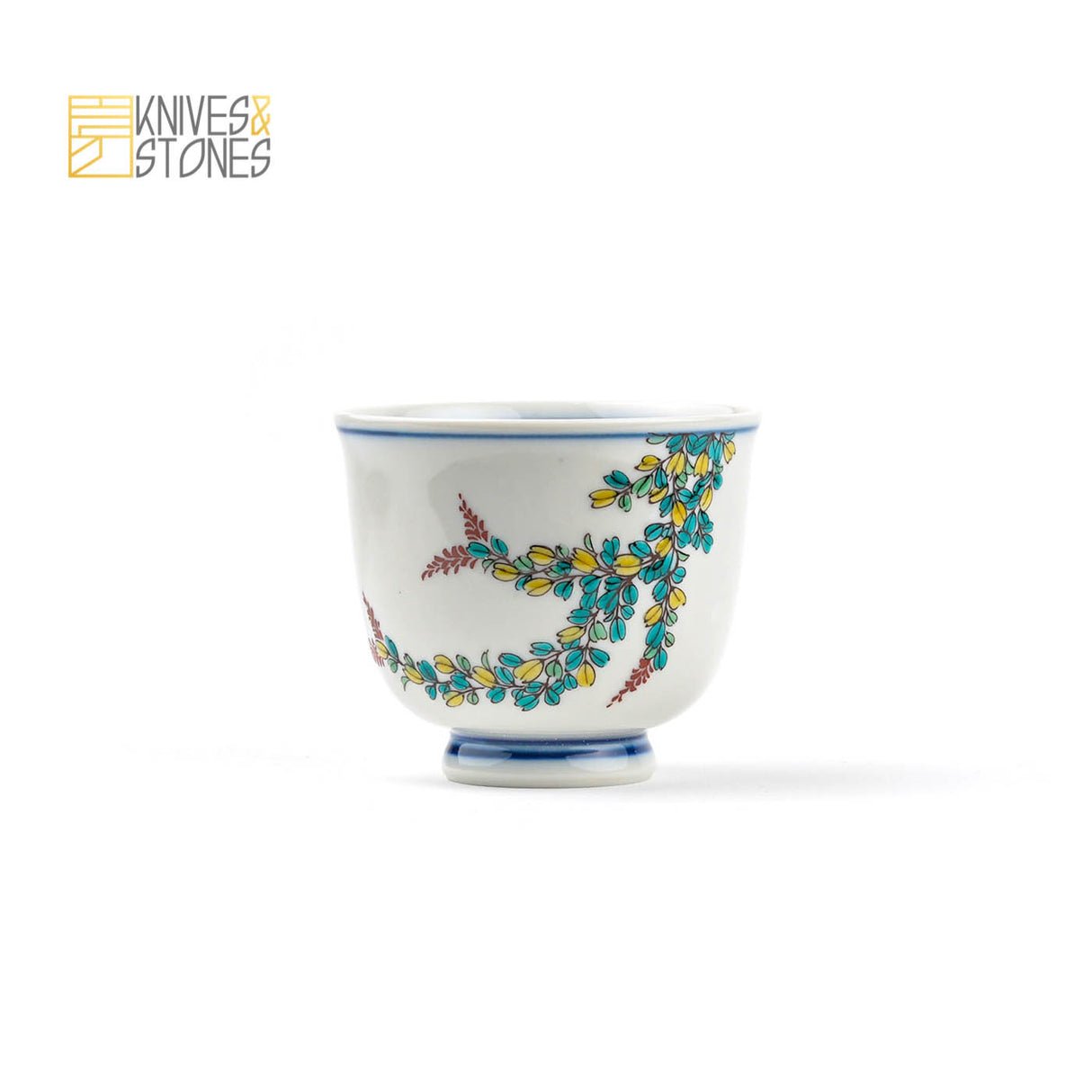 茶杯「五花」五件組 九穀燒