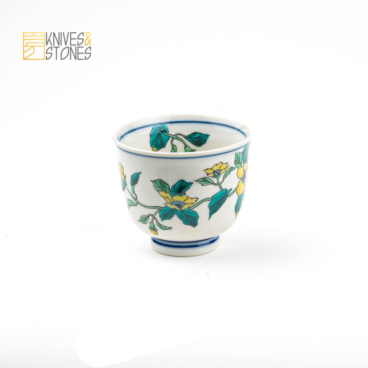 茶杯「五花」五件組 九穀燒