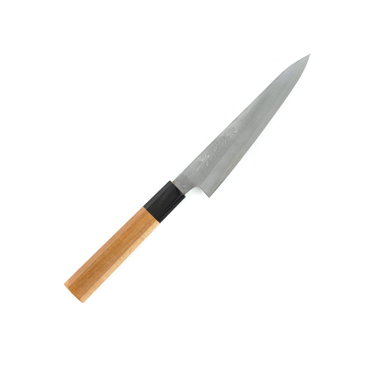 Tanaka Ginsan Nashiji Petty 150mm with Teak wood handle K&S Sydney