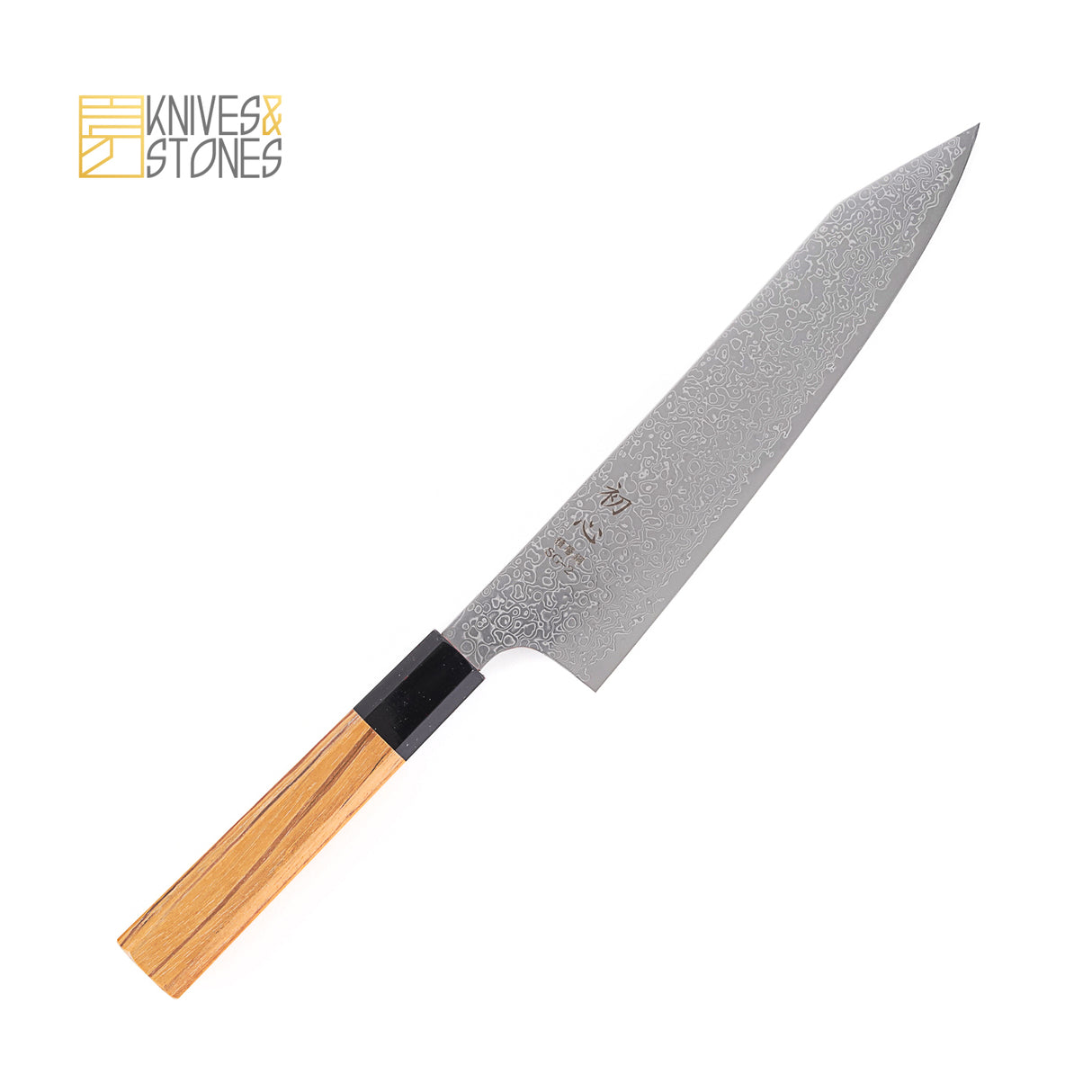 Hatsukokoro SG2 鏡面拋光大馬士革 K-Tip Gyuto 210/240mm 柚木手柄