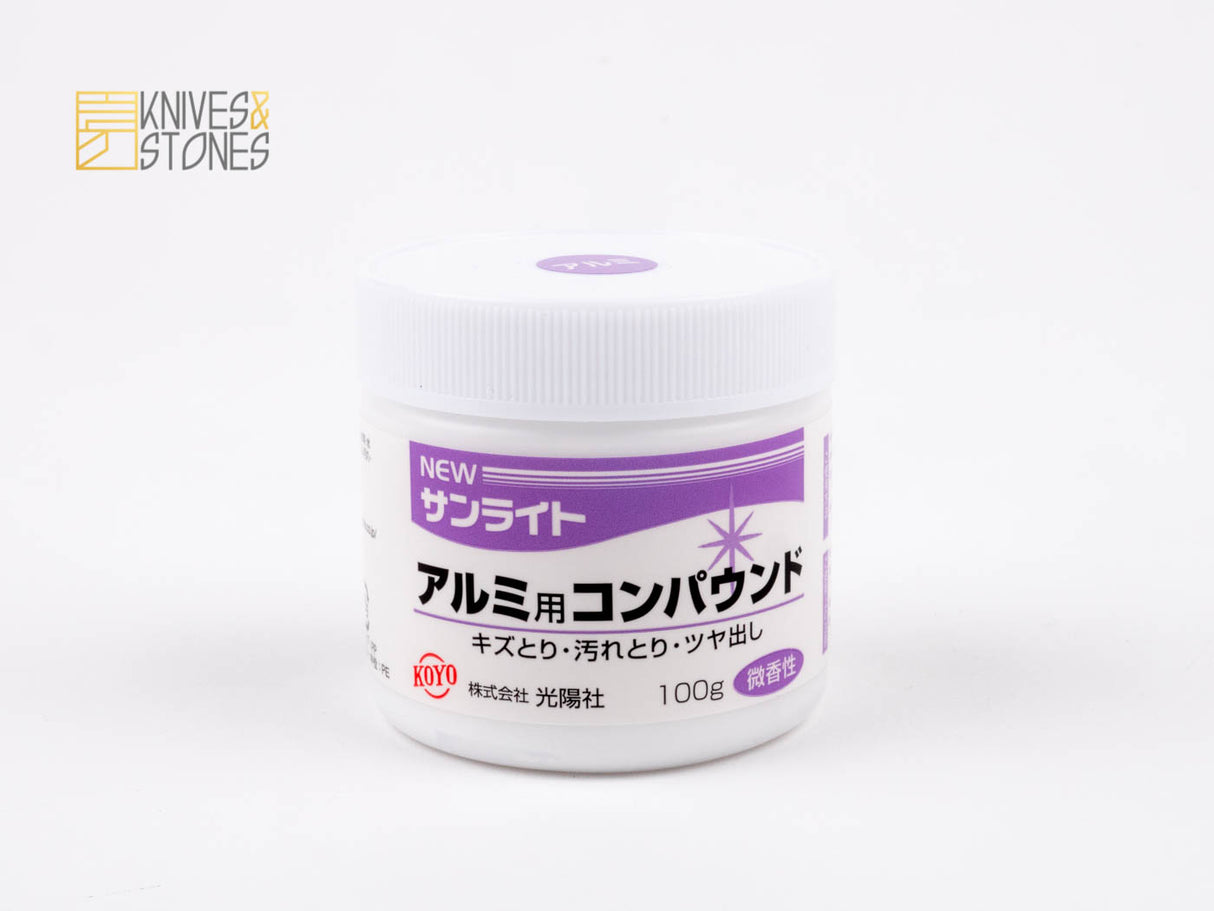 Koyo Sunlite 拋光膏(紫色,適用於鋁)100g Koyo-Sha