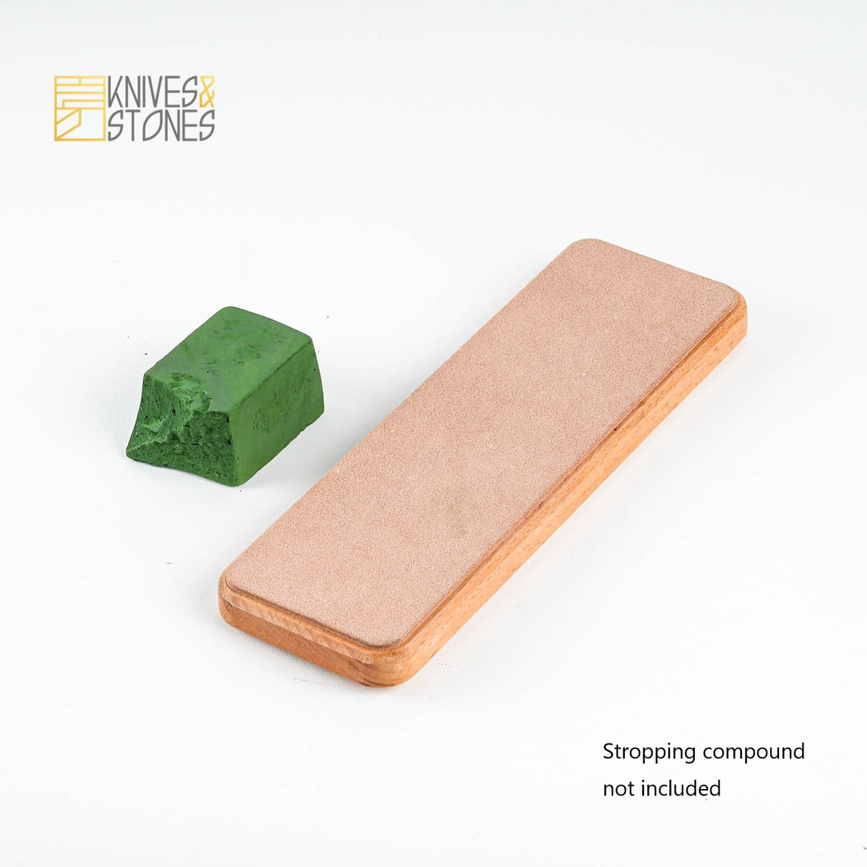 K&S 磁性皮革磨刀帶 24cm x 8cm - 中等粗度