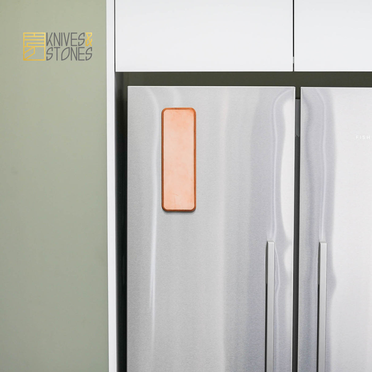 K&S 磁性皮革磨刀帶 24cm x 8cm - 中等粗度